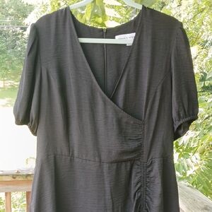 Black Midi Dress Emma & Michele XL